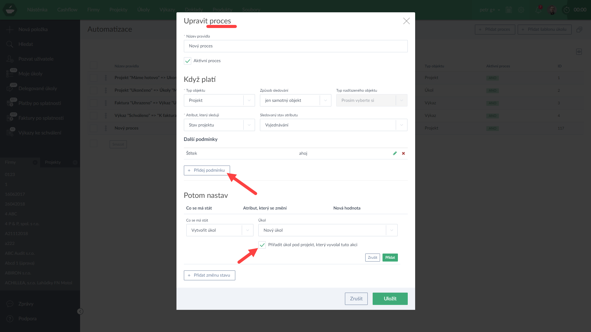 Automatické workflow